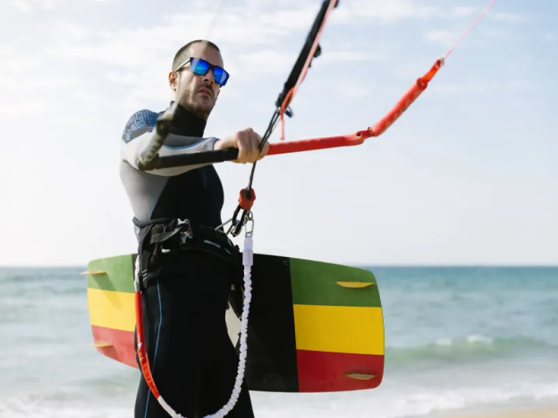 Kitesurfing in Zanzibar