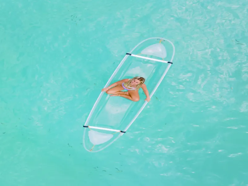 Kayak in Zanzibar